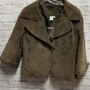 Lak suede jacket 